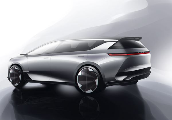 Le concept-car U7 ion Aiways vise l’aspect pratique d’un monospace