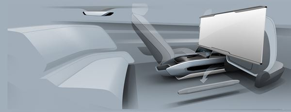 Le concept-car U7 ion Aiways vise l’aspect pratique d’un monospace