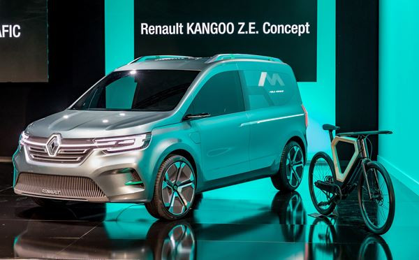 Le show-car Renault Kangoo Z.E. Concept préfigure le prochain Kangoo