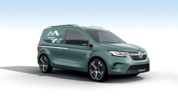 Le show-car Renault Kangoo Z.E. Concept préfigure le prochain Kangoo