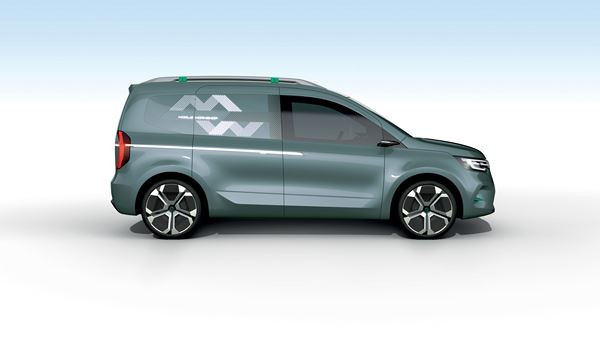 Le show-car Renault Kangoo Z.E. Concept préfigure le prochain Kangoo