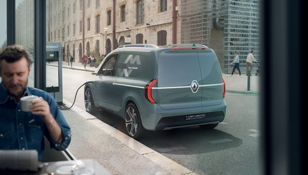 Le show-car Renault Kangoo Z.E. Concept préfigure le prochain Kangoo