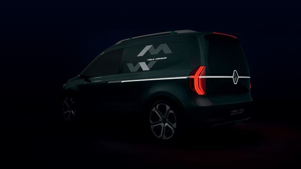 Le show-car Renault Kangoo Z.E. Concept préfigure le prochain Kangoo