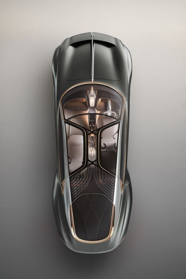 Le concept EXP 100 GT dévoile la conception de l’avenir de la mobilité de luxe Bentley