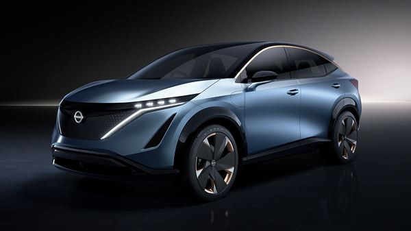 Nissan Ariya: un concept-car de crossover doté de deux moteurs électriques