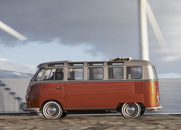 Volkswagen e-Bulli: un concept-car de Combi électrique sur la base du modèle de 1966