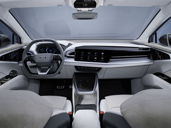 Le SUV Audi Q4 Sportback e-tron concept offre une autonomie de plus de 500 km