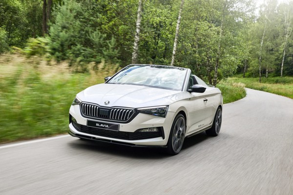 Skoda Slavia concept : une version spider de la Skoda Scala