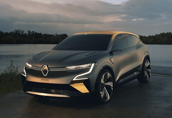 Le show-car Renault Mégane eVision préfigure une nouvelle génération de véhicules