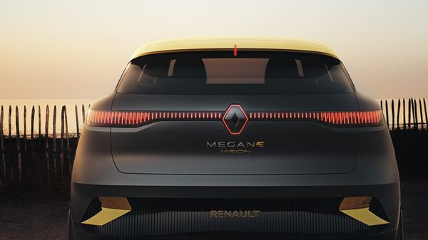Le show-car Renault Mégane eVision préfigure une nouvelle génération de véhicules