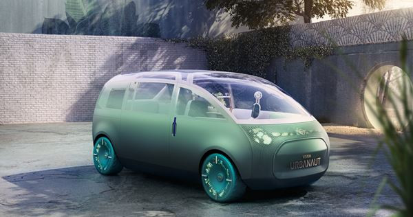 Le concept Mini Vision Urbanaut mono volume optimise l’espace à bord