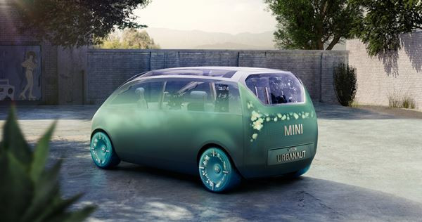 Le concept Mini Vision Urbanaut mono volume optimise l’espace à bord