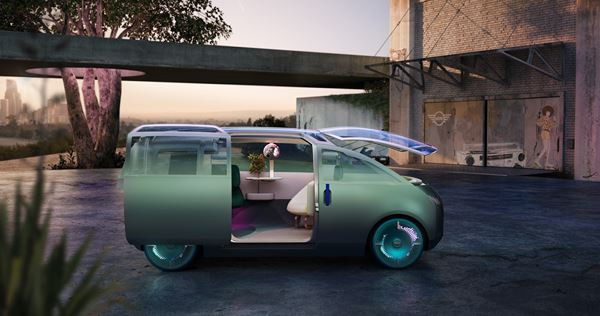 Le concept Mini Vision Urbanaut mono volume optimise l’espace à bord
