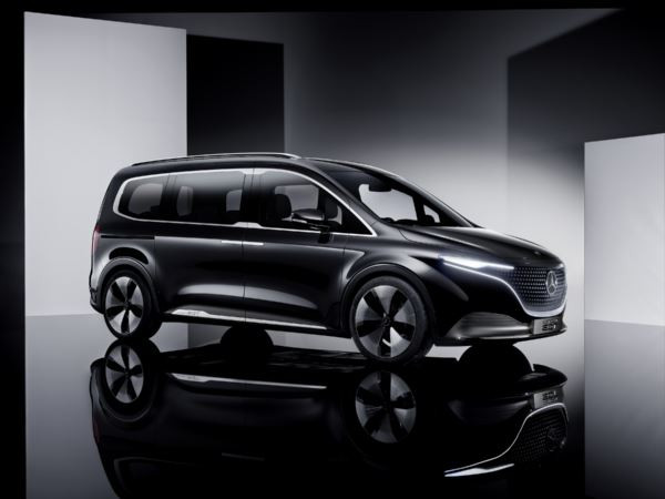 Le Concept EQT Mercedes préfigure un ludospace de qualité premium électrique