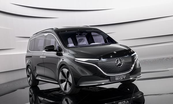 Le Concept EQT Mercedes préfigure un ludospace de qualité premium électrique
