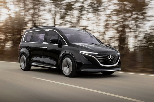 Le Concept EQT Mercedes préfigure un ludospace de qualité premium électrique