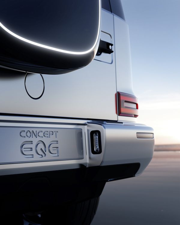 Le concept électrifié Mercedes-Benz EQG embarque quatre moteurs électriques
