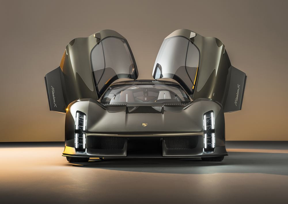 Porsche Mission X: un concept d'hypercar électrique à hautes performances