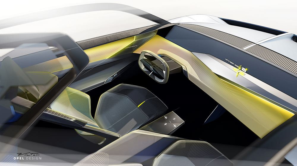 Le concept Opel Experimental donne une vision du futur de la marque allemande