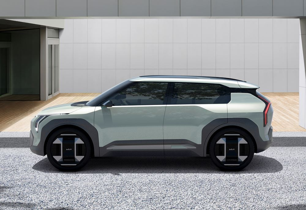 Kia Concept EV3: un concept de SUV électrique compact modulable du segment B