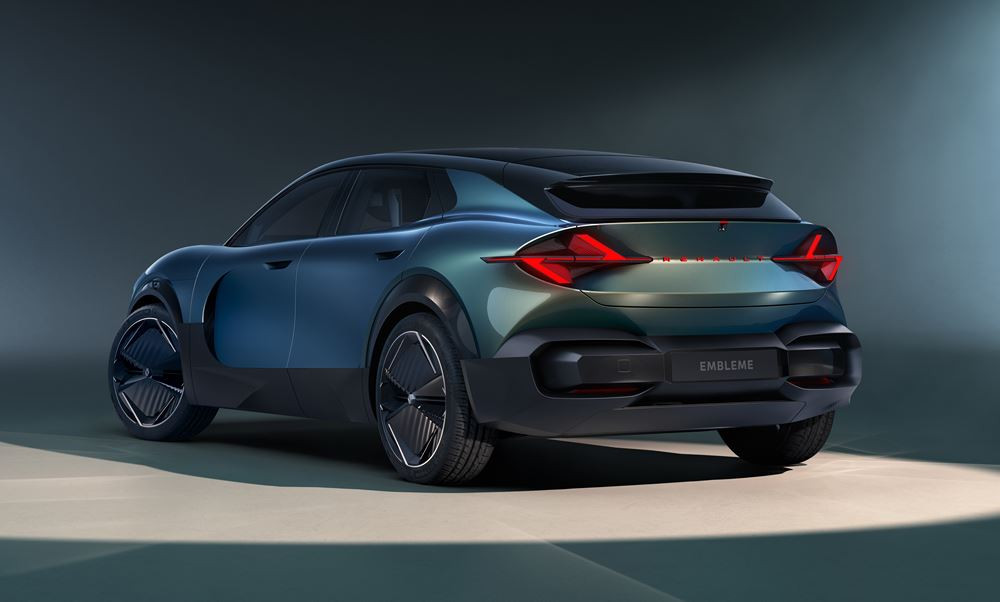 Le demo car Renault Emblème a été conçu dans une démarche de décarbonation maximisée