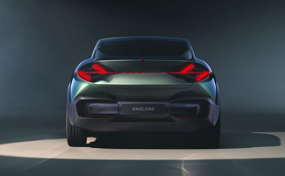 Le demo car Renault Emblème a été conçu dans une démarche de décarbonation maximisée