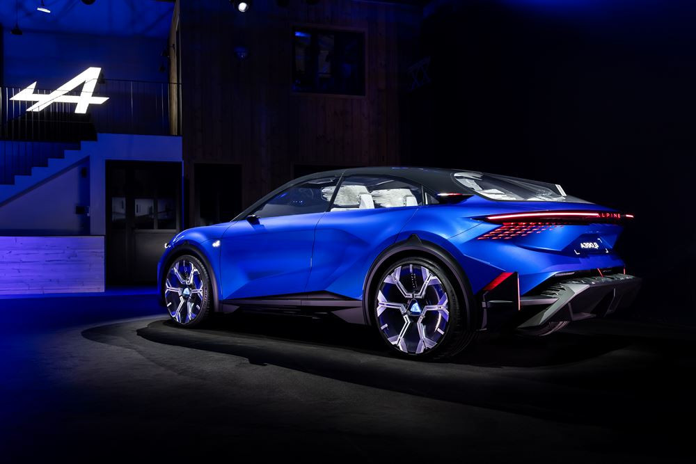 Le concept Alpine A390 bêta préfigure le futur sport fastback électrique Alpine