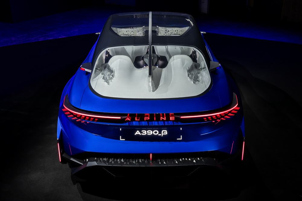 Le concept Alpine A390 bêta préfigure le futur sport fastback électrique Alpine