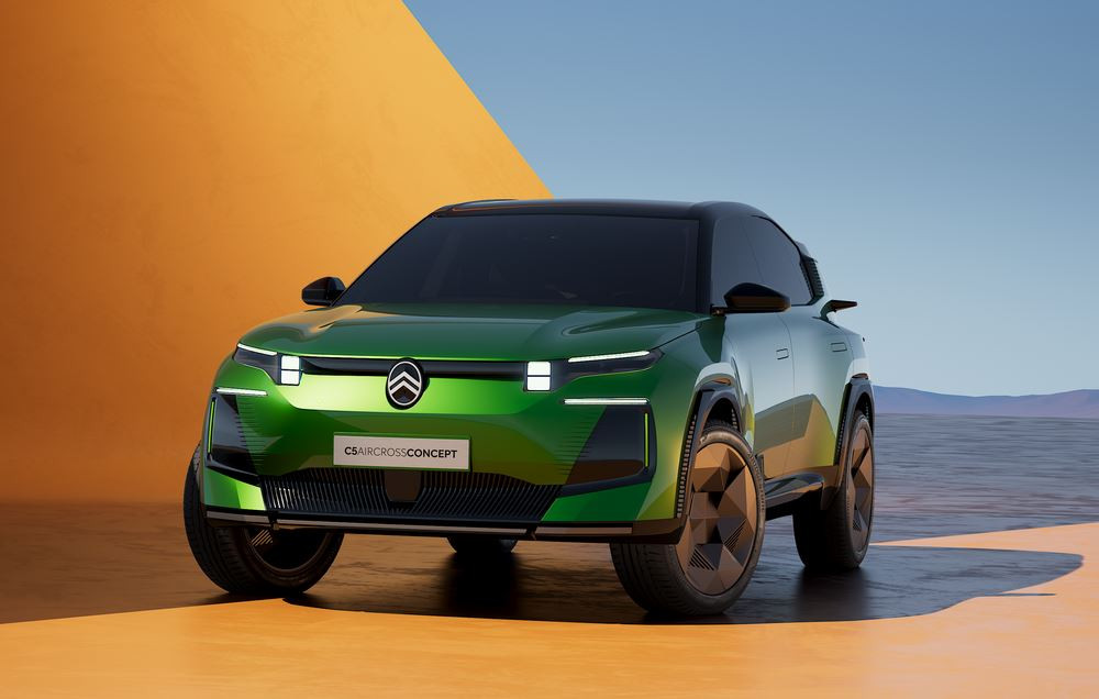 Le Citroën C5 Aircross Concept affiche un design musclé plein de caractère