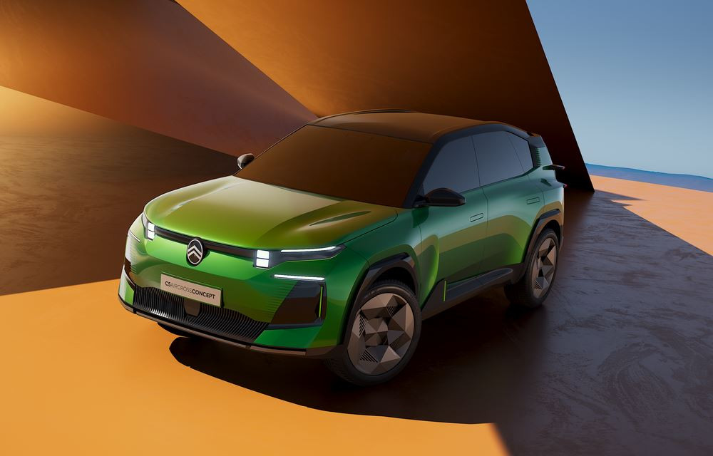 Le Citroën C5 Aircross Concept affiche un design musclé plein de caractère