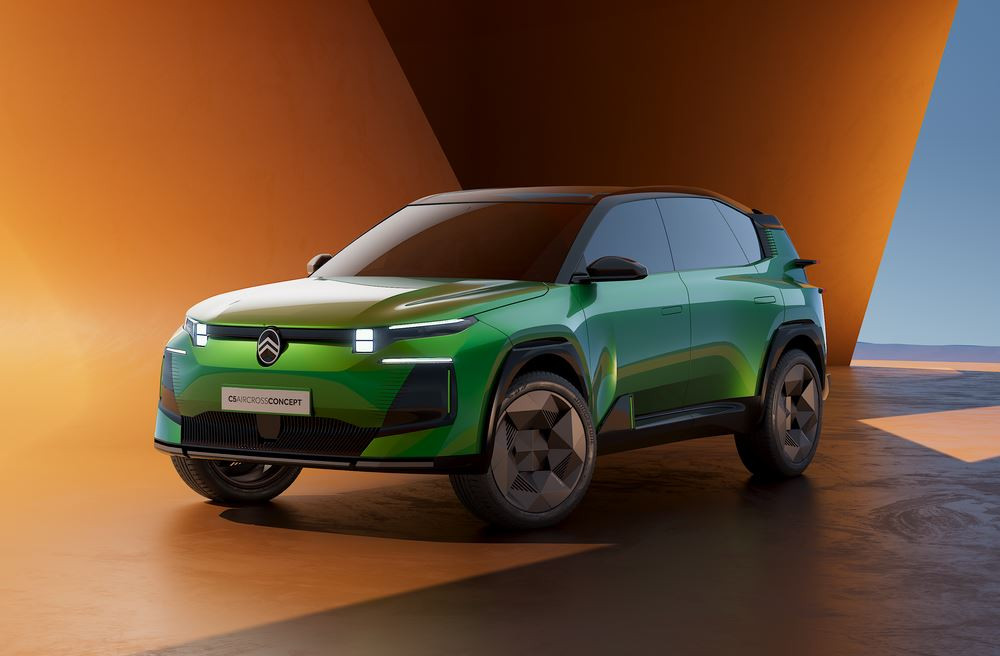 Le Citroën C5 Aircross Concept affiche un design musclé plein de caractère