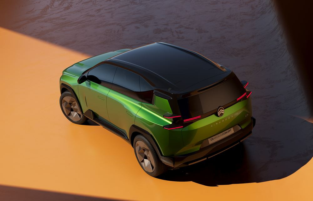 Le Citroën C5 Aircross Concept affiche un design musclé plein de caractère