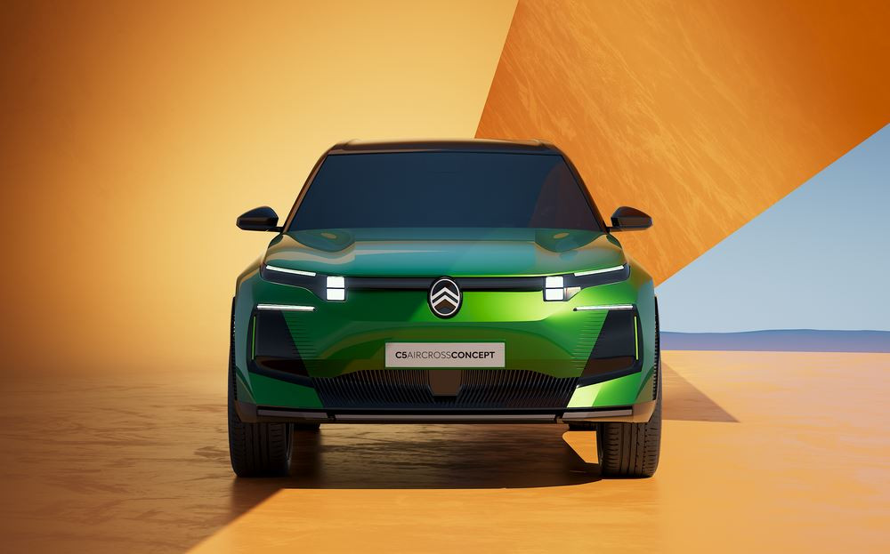 Le Citroën C5 Aircross Concept affiche un design musclé plein de caractère