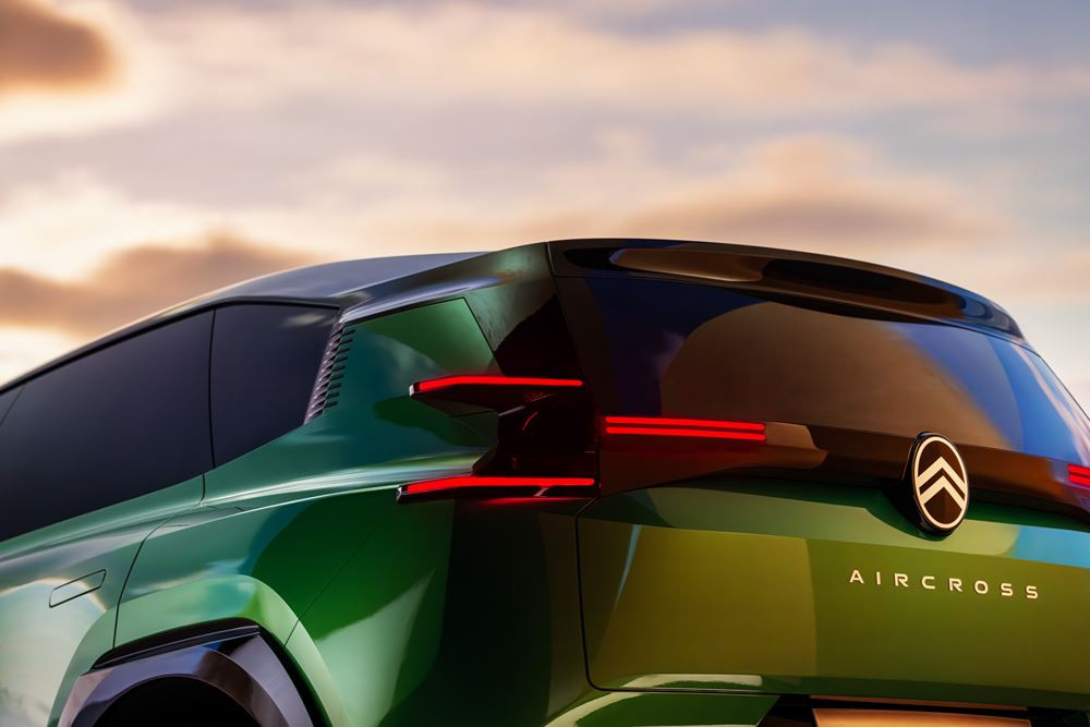 Le Citroën C5 Aircross Concept affiche un design musclé plein de caractère