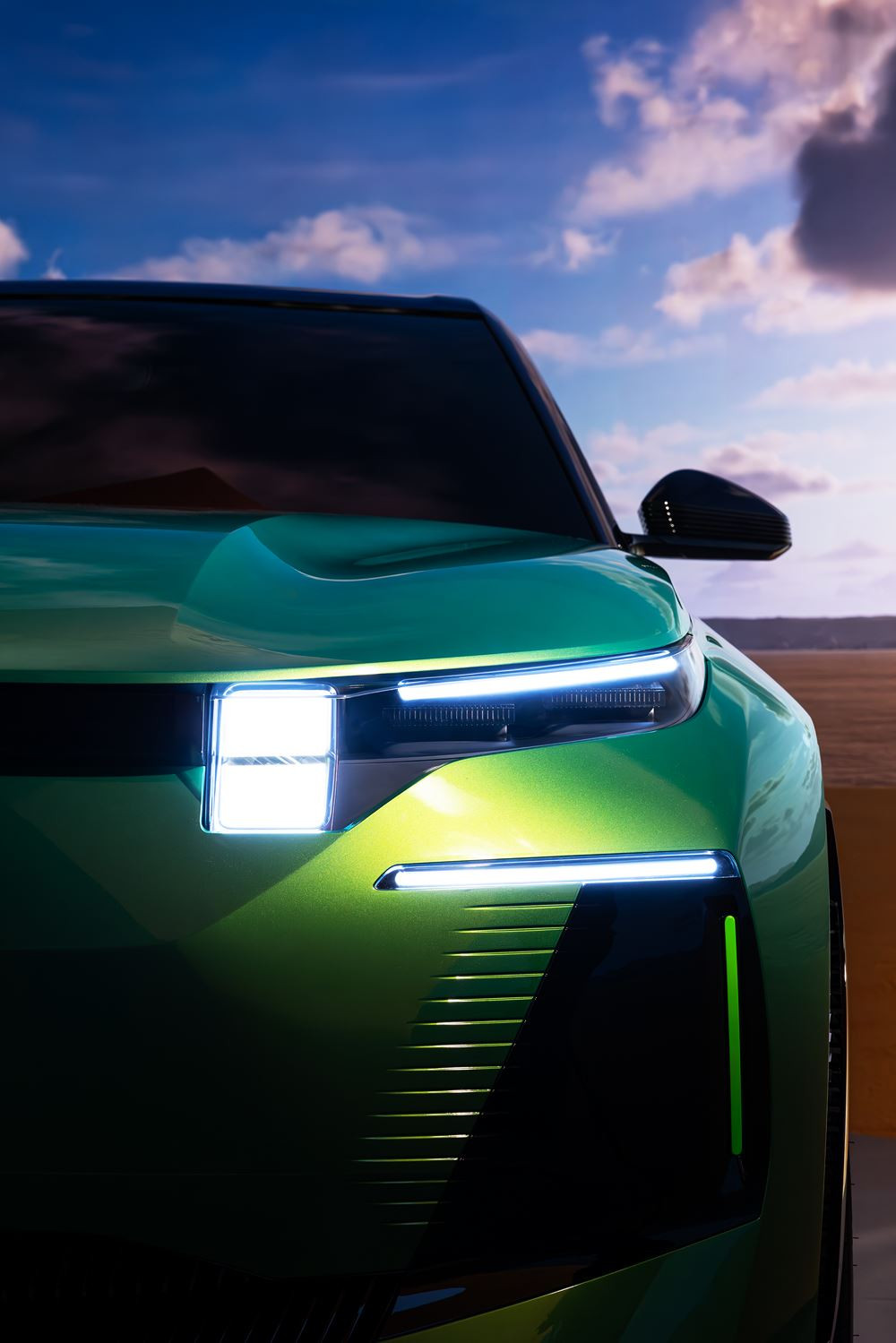 Le Citroën C5 Aircross Concept affiche un design musclé plein de caractère