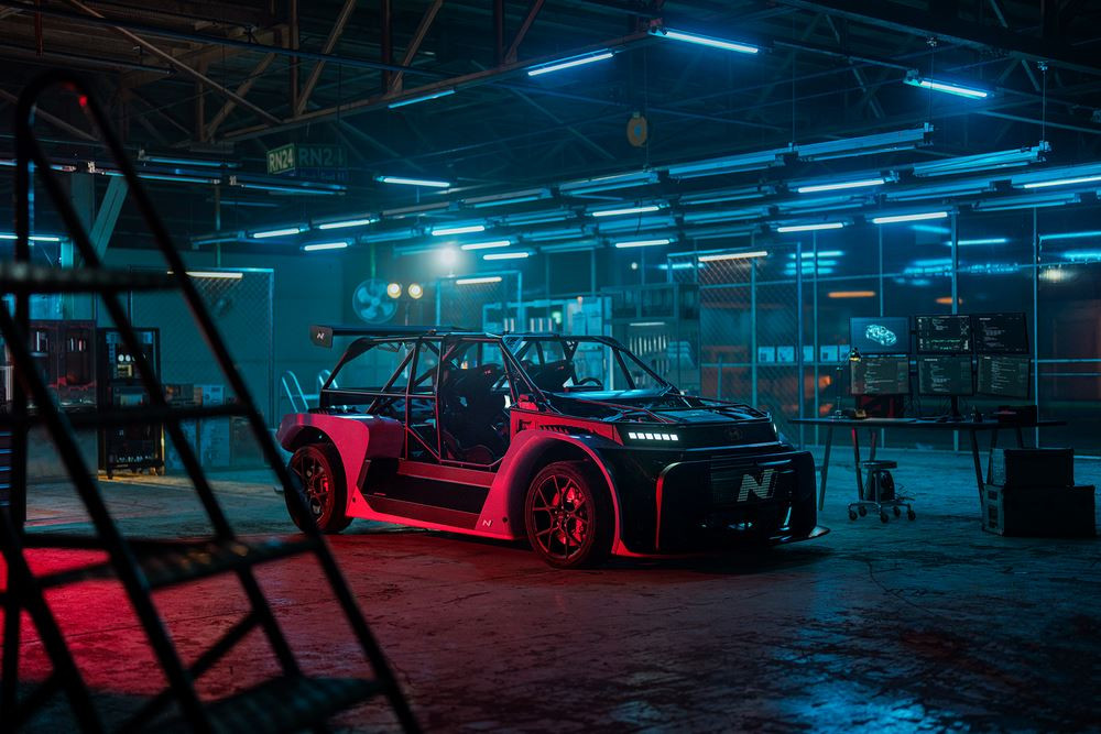 Le prototype RN24 préfigure l'avenir des véhicules électriques hautes performances Hyundai
