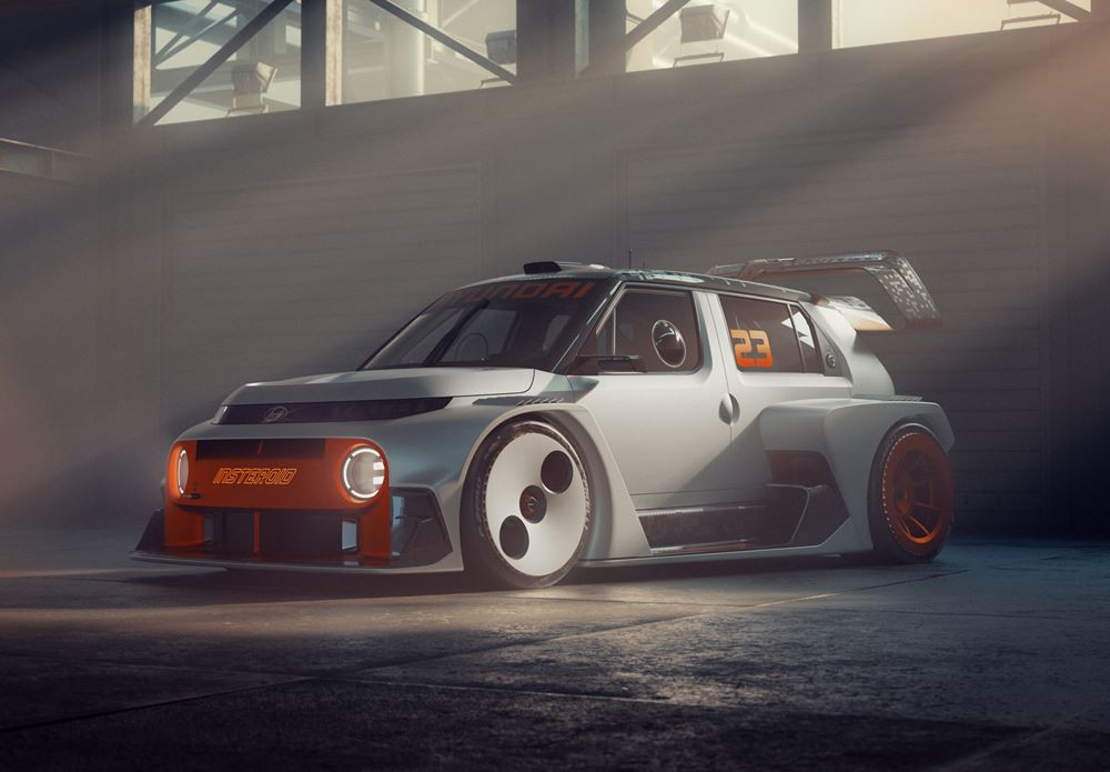 Le concept-car Hyundai Insteroid est directement inspiré de l'univers des jeux vidéo