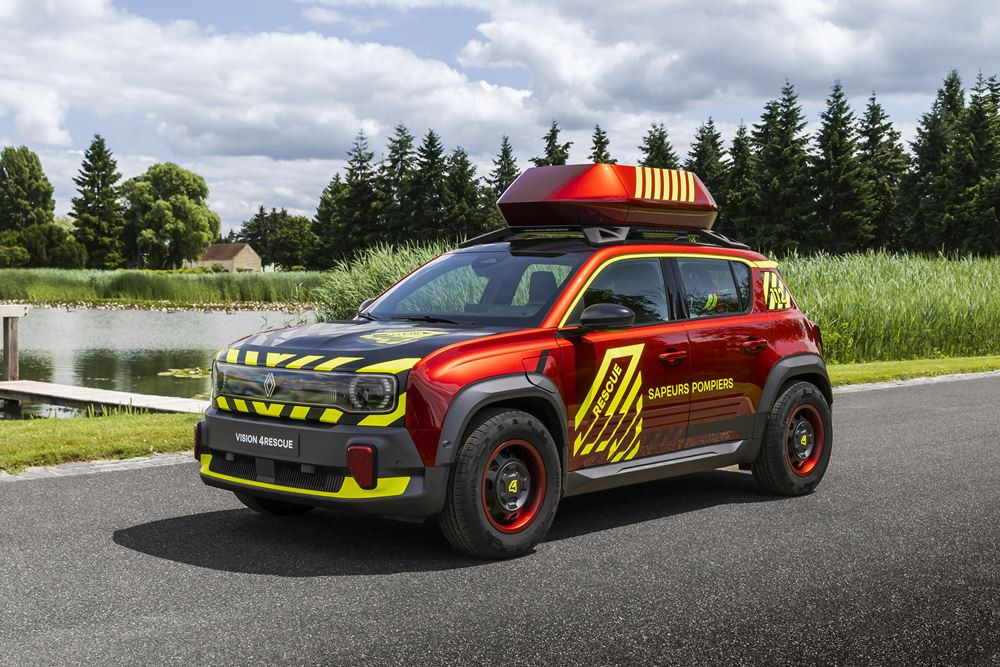 Le démo-car vision 4rescue de Renault facilite l'intervention des services d'urgence
