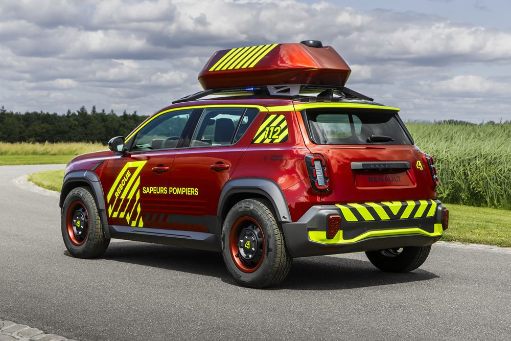 Le démo-car vision 4rescue de Renault facilite l'intervention des services d'urgence