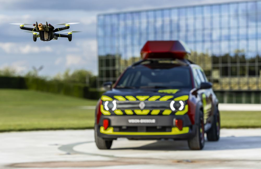 Le démo-car vision 4rescue de Renault facilite l'intervention des services d'urgence