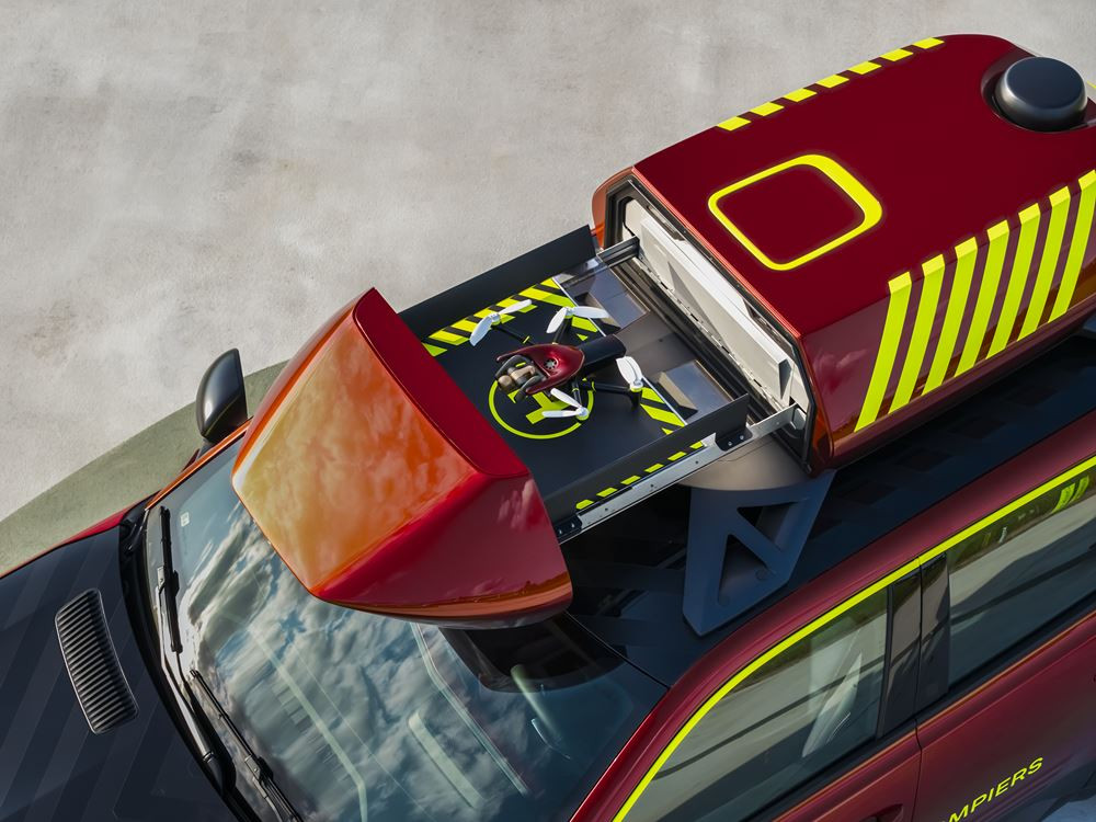 Le démo-car vision 4rescue de Renault facilite l'intervention des services d'urgence