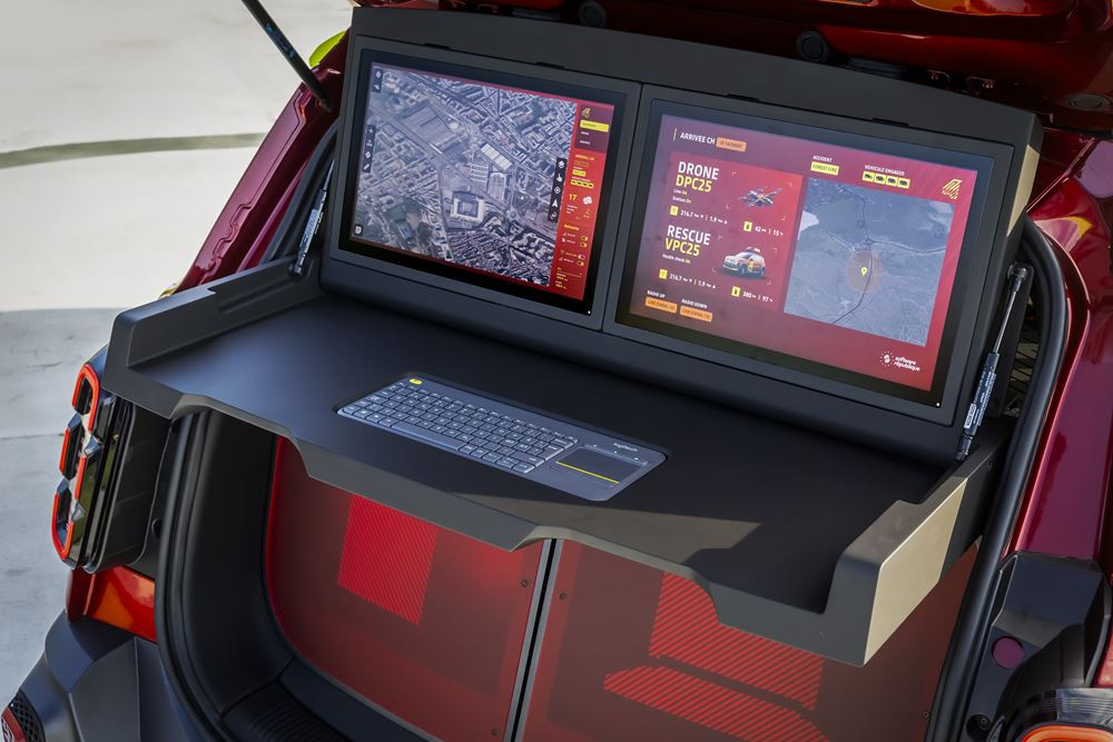 Le démo-car vision 4rescue de Renault facilite l'intervention des services d'urgence