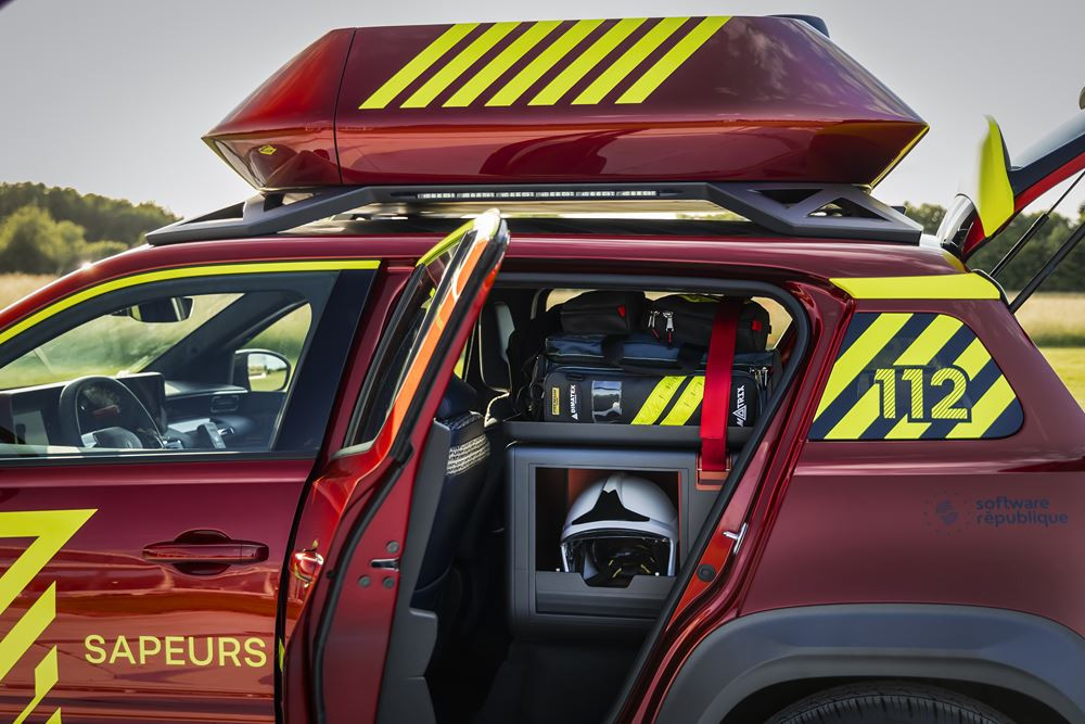 Le démo-car vision 4rescue de Renault facilite l'intervention des services d'urgence