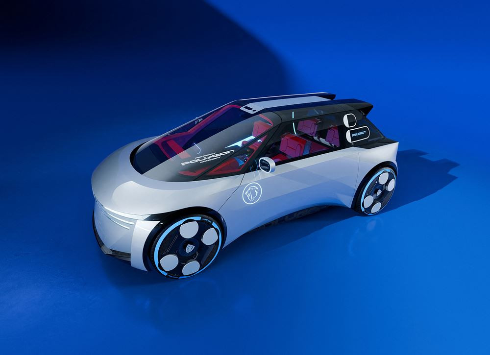 Le concept-car Peugeot Polygon Concept est un laboratoire roulant de moins de 4 mètres