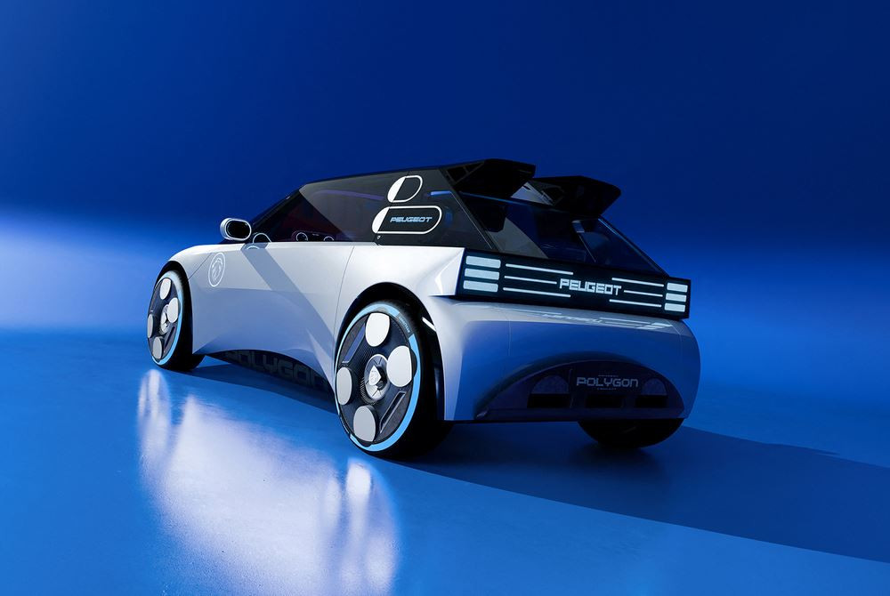 Le concept-car Peugeot Polygon Concept est un laboratoire roulant de moins de 4 mètres
