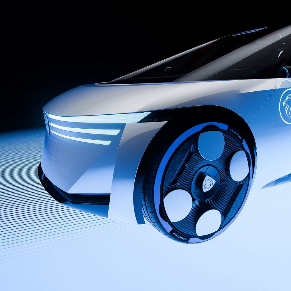 Le concept-car Peugeot Polygon Concept est un laboratoire roulant de moins de 4 mètres