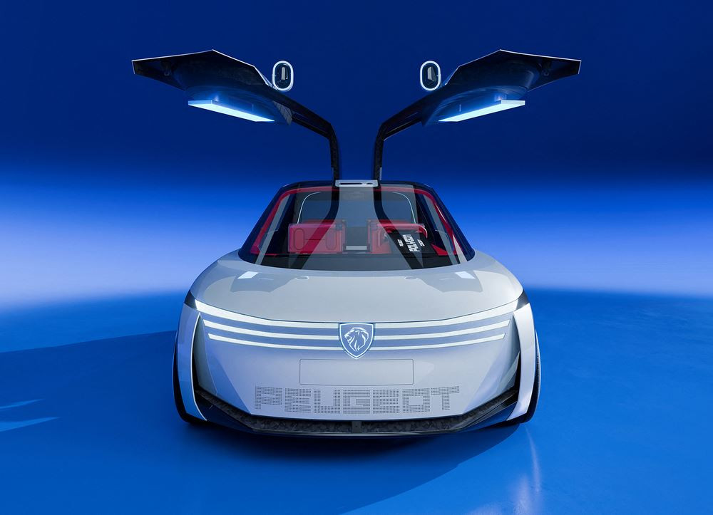 Le concept-car Peugeot Polygon Concept est un laboratoire roulant de moins de 4 mètres