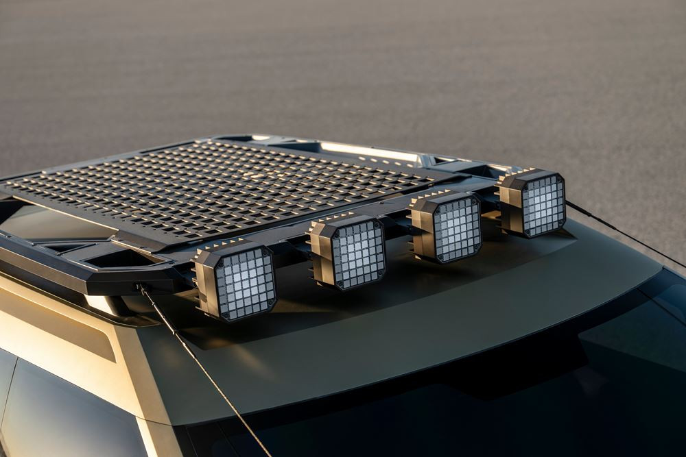 Le concept de SUV tout-terrain Hyundai Crater affiche un design futuriste robuste