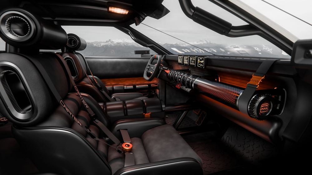 Le concept de SUV tout-terrain Hyundai Crater affiche un design futuriste robuste