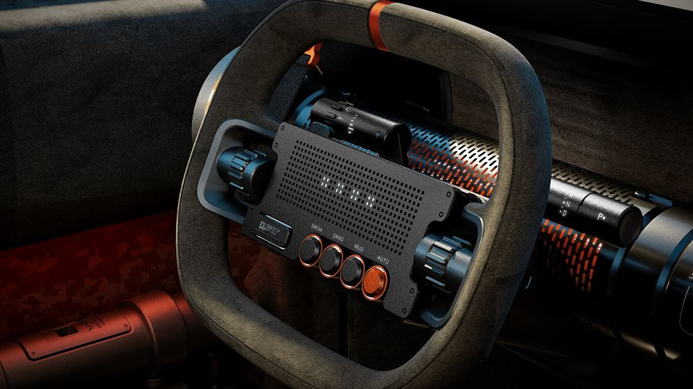 Le concept de SUV tout-terrain Hyundai Crater affiche un design futuriste robuste